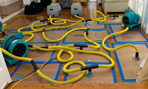 Professional Storm Water Damage Restoration technician working in Dallastown, PA